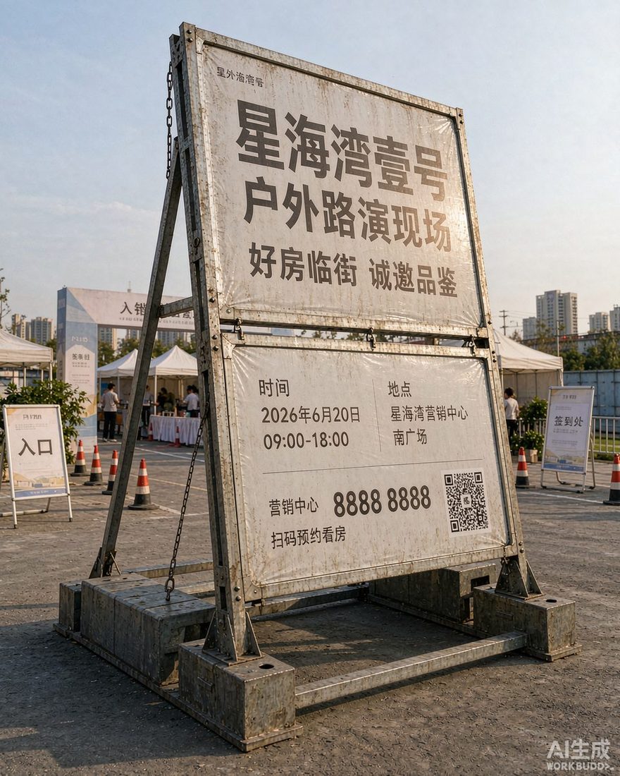抗风立牌重型定制 实拍图2